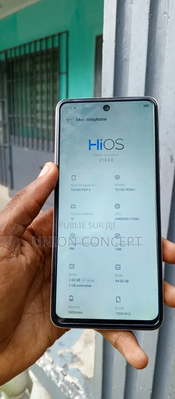 Tecno Pop 8 64 GB Vert