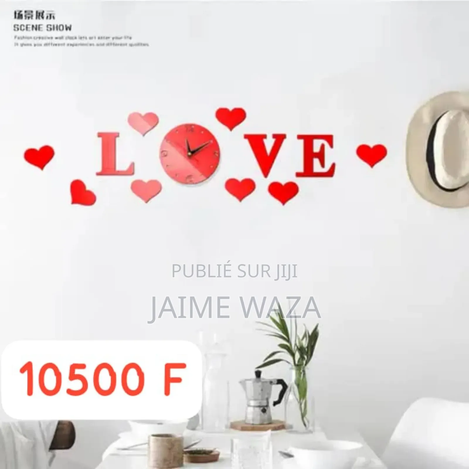 Horloge Murale Décorative