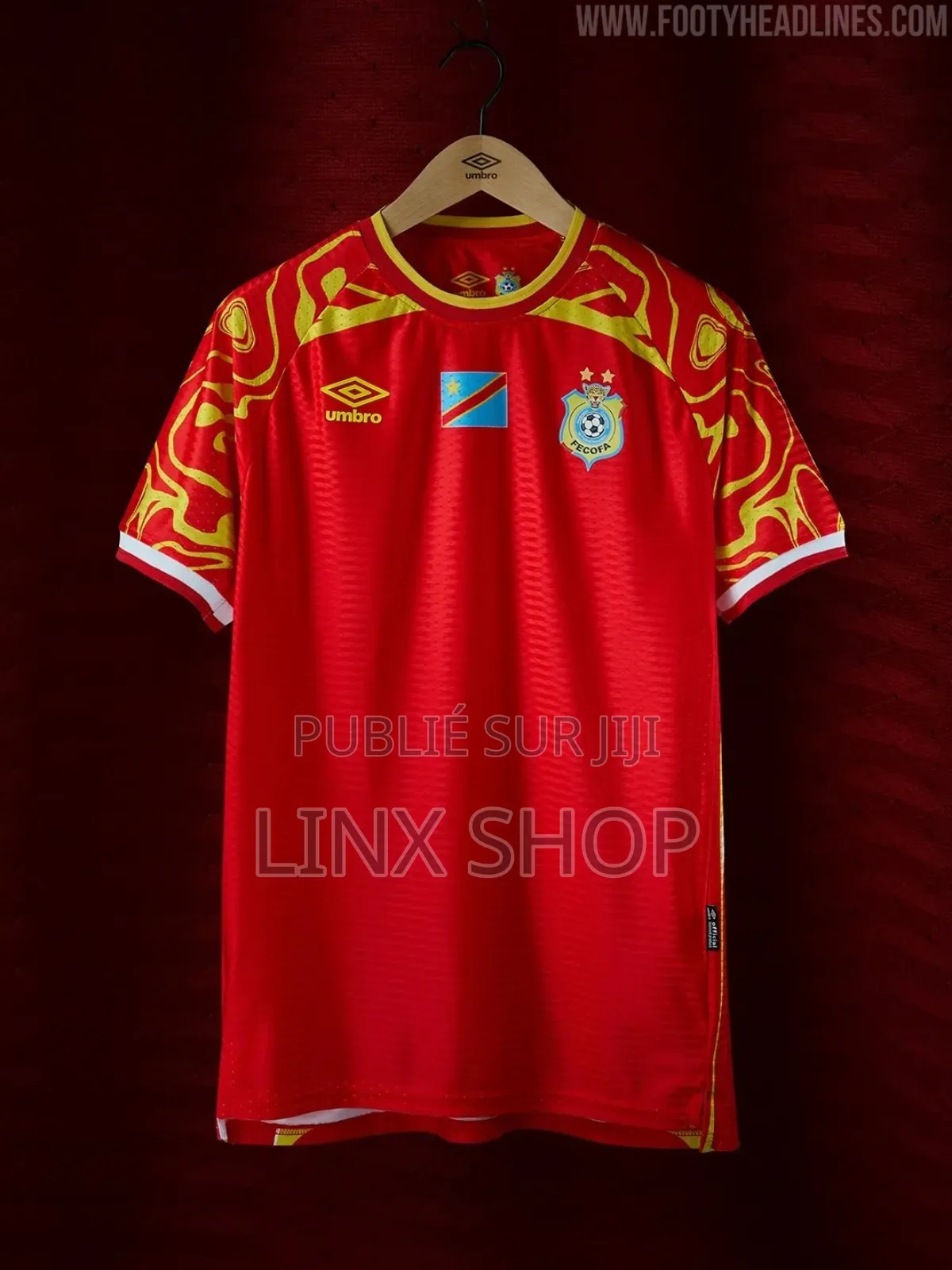 Maillot RDC Coupe Du Monde