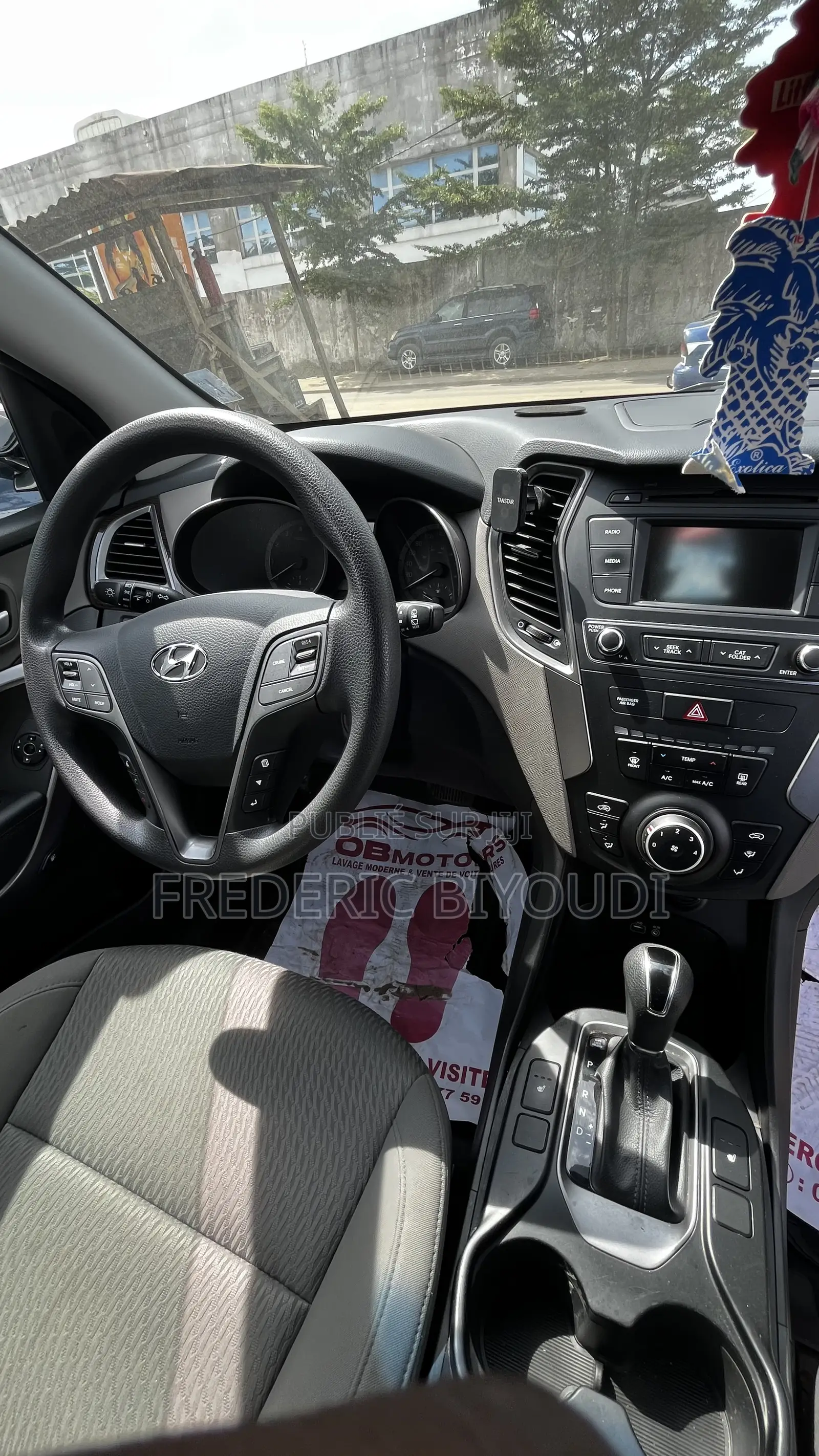 Hyundai Santa Fe 2018 Blanc