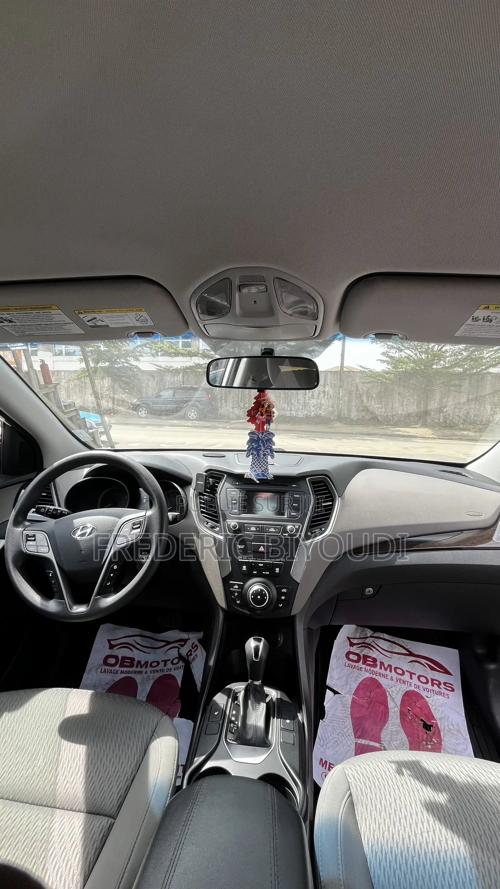 Hyundai Santa Fe 2018 Blanc