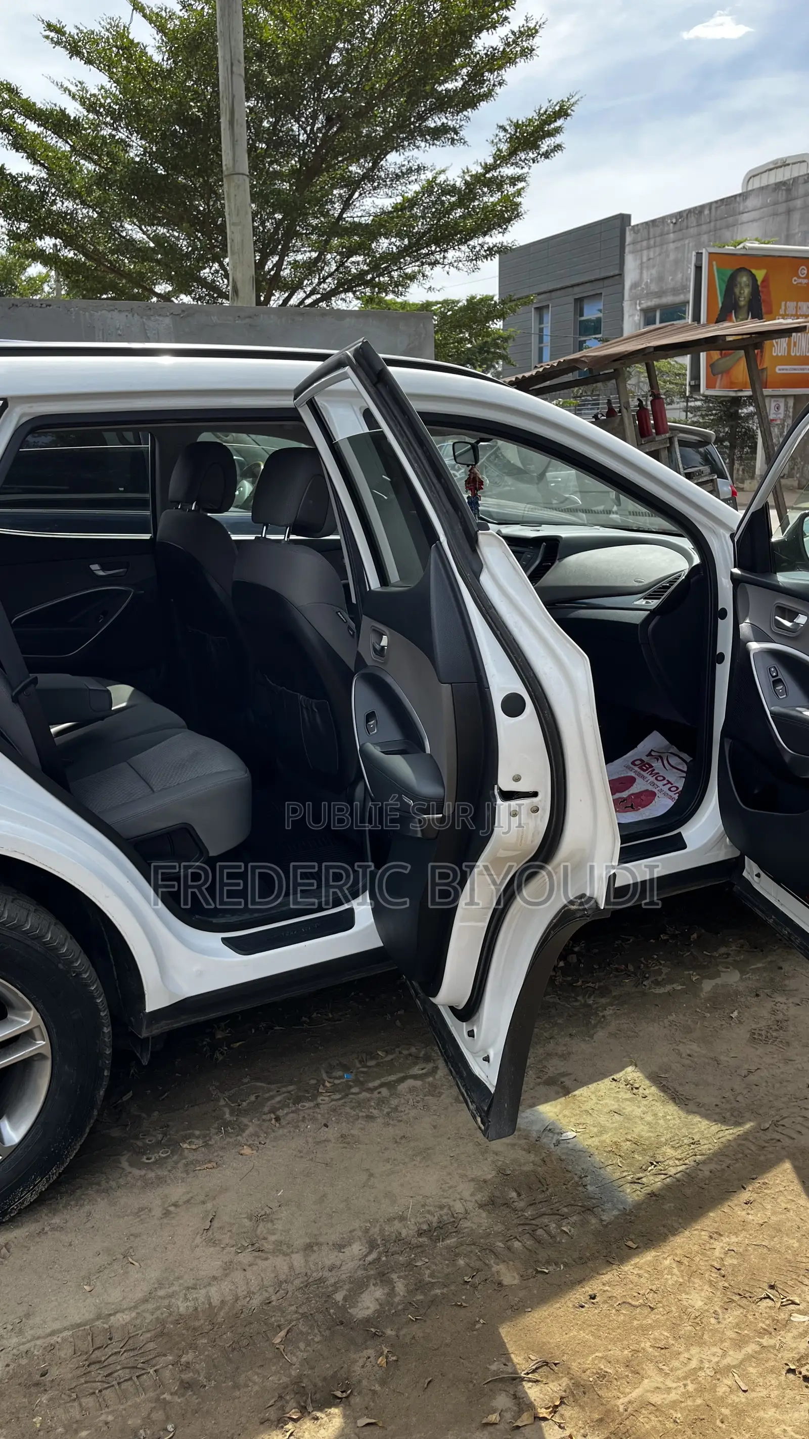 Hyundai Santa Fe 2018 Blanc