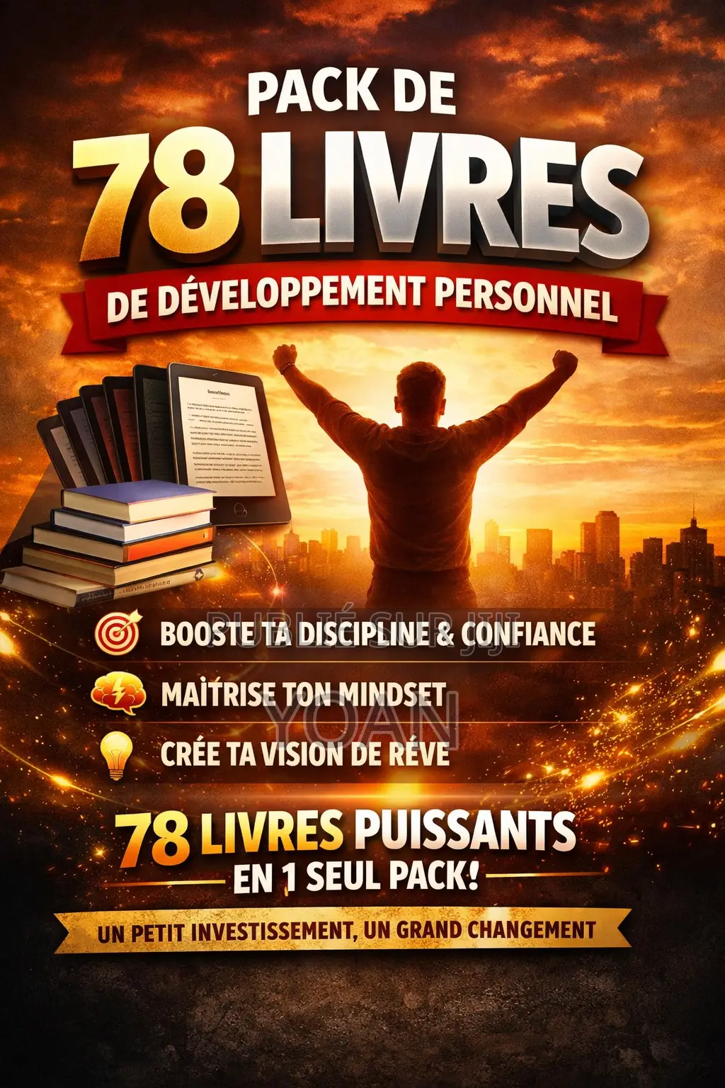 Pack E-Book De 78 Livres