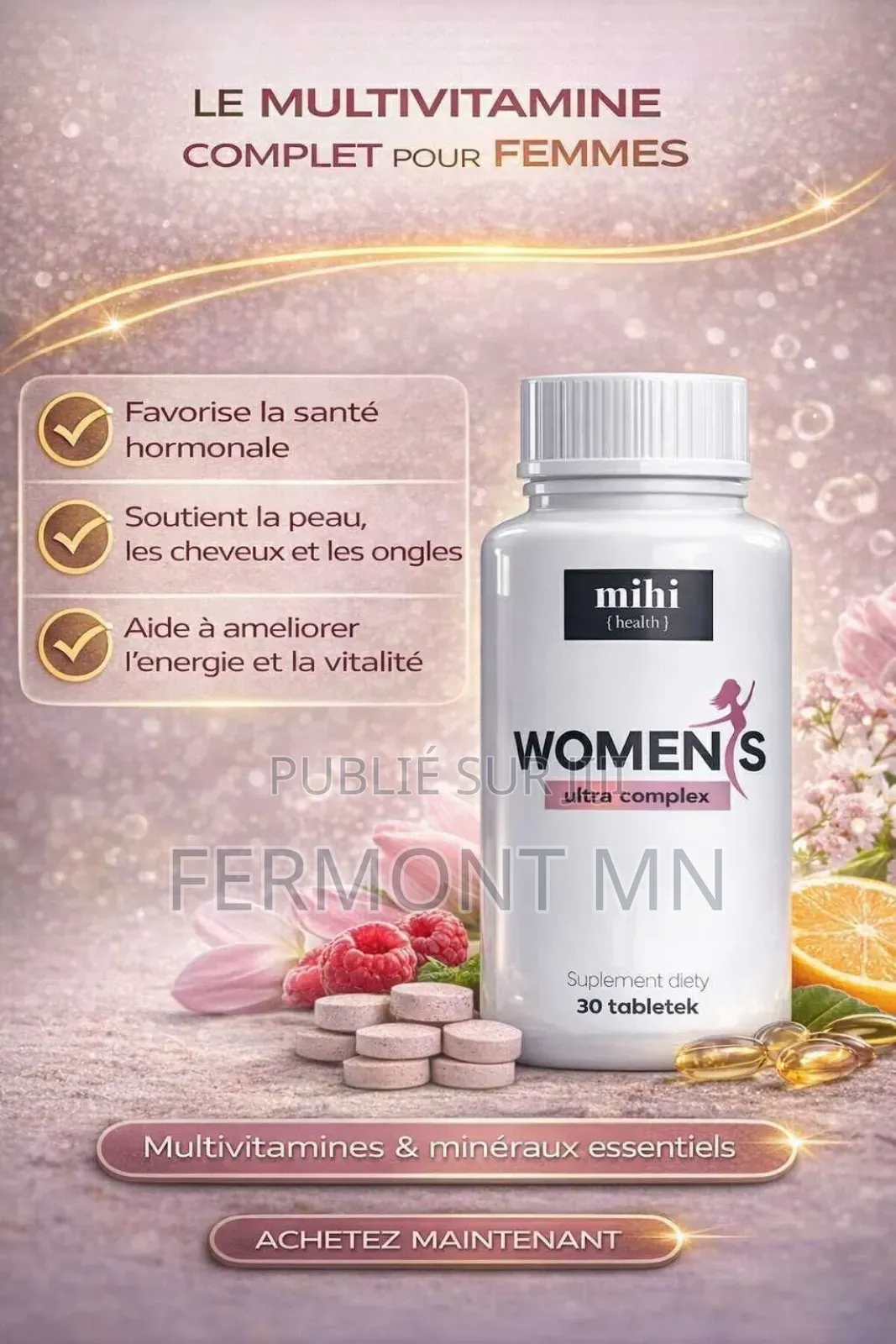 Women's Vitamins. | Complexe Ultra Pour Femmes