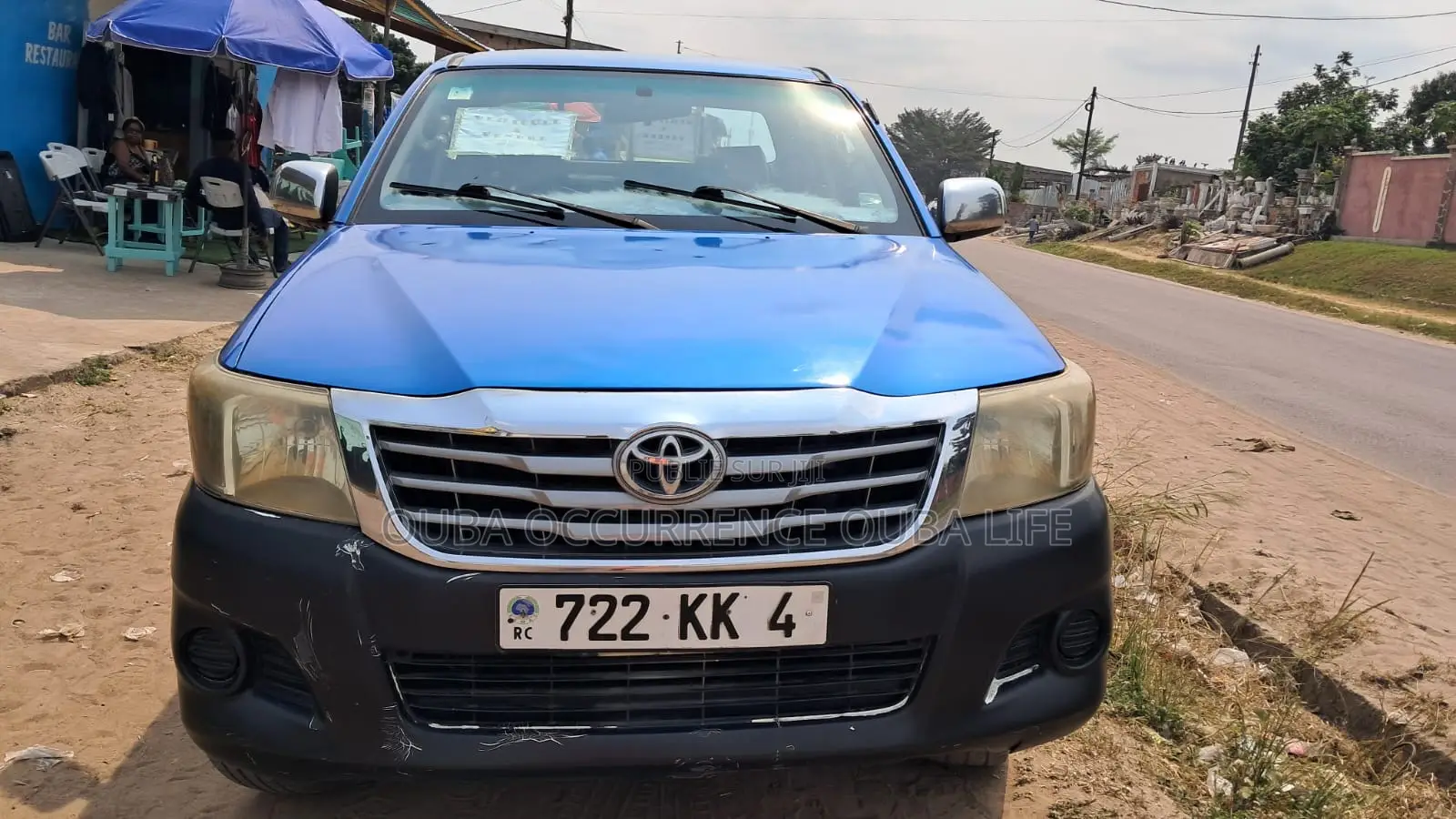 Toyota Hilux 2012 Bleu