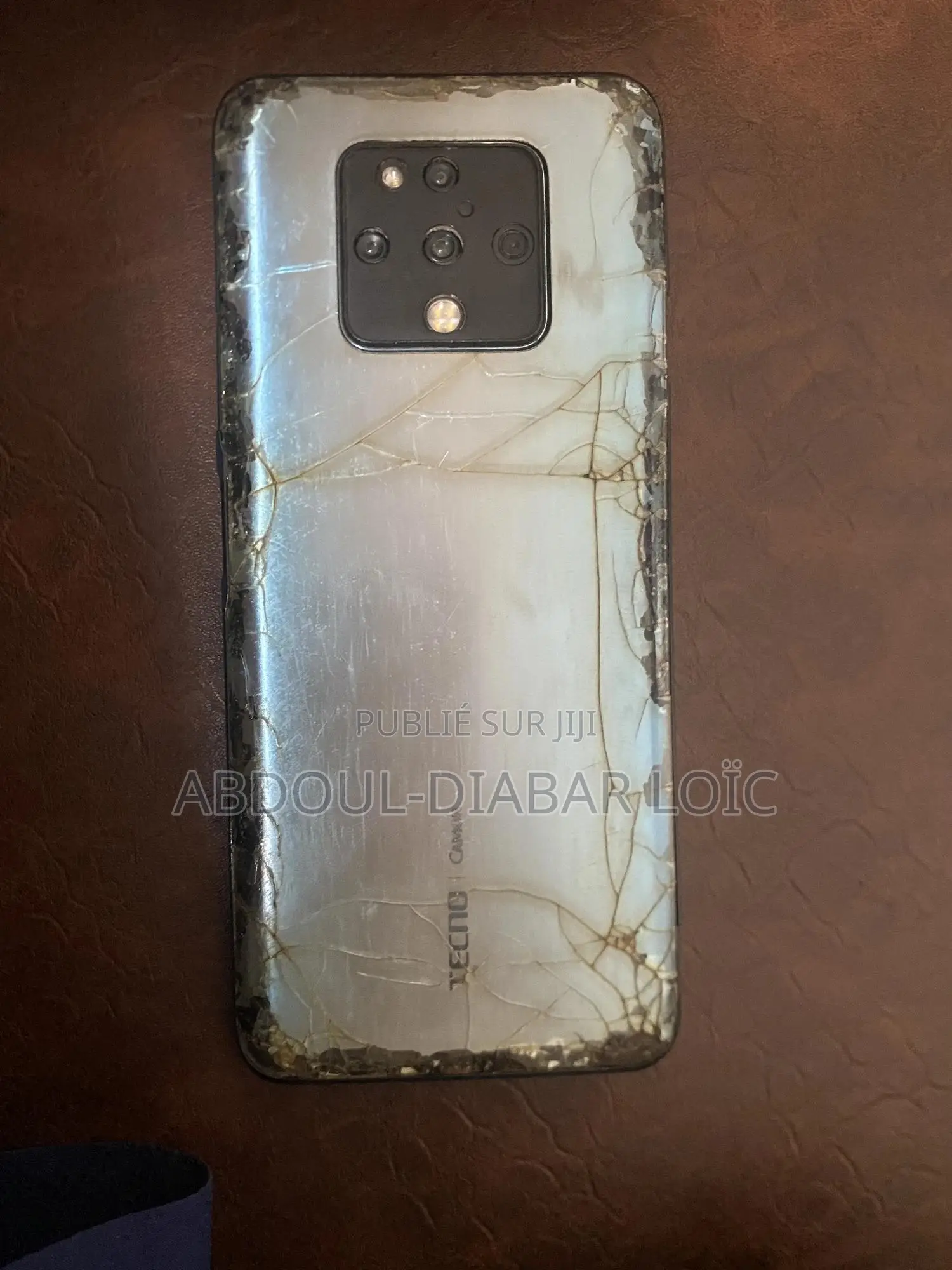 Tecno Camon 16 Premier 128 GB Argenté