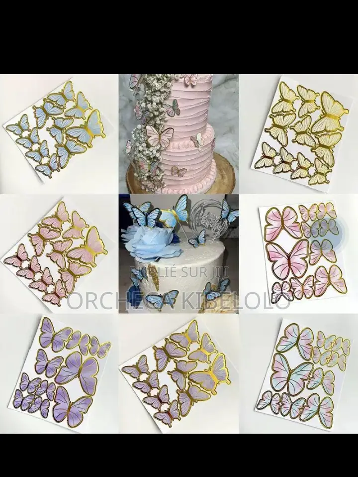 Papillon Non Comestible Pour Décorer Ses Gâteaux