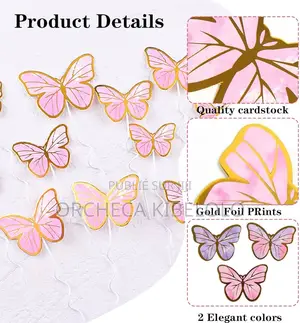 Papillon Non Comestible Pour Décorer Ses Gâteaux