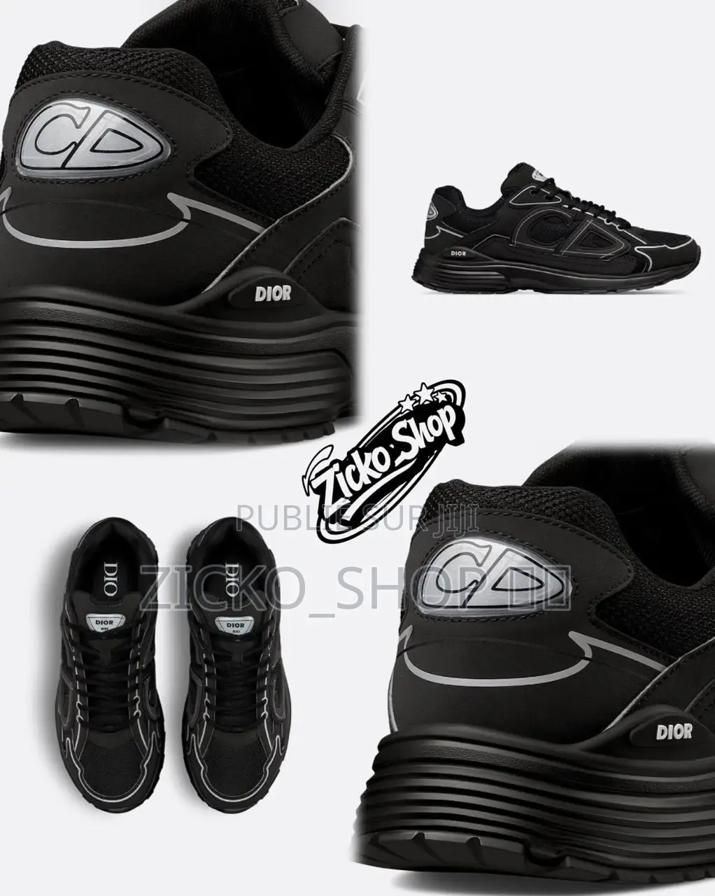 Sneakers Dior B30 — Élégance Puissance