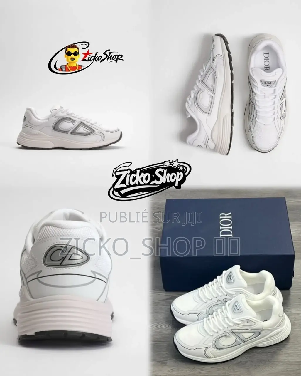 Sneakers Dior B30 — Élégance Puissance