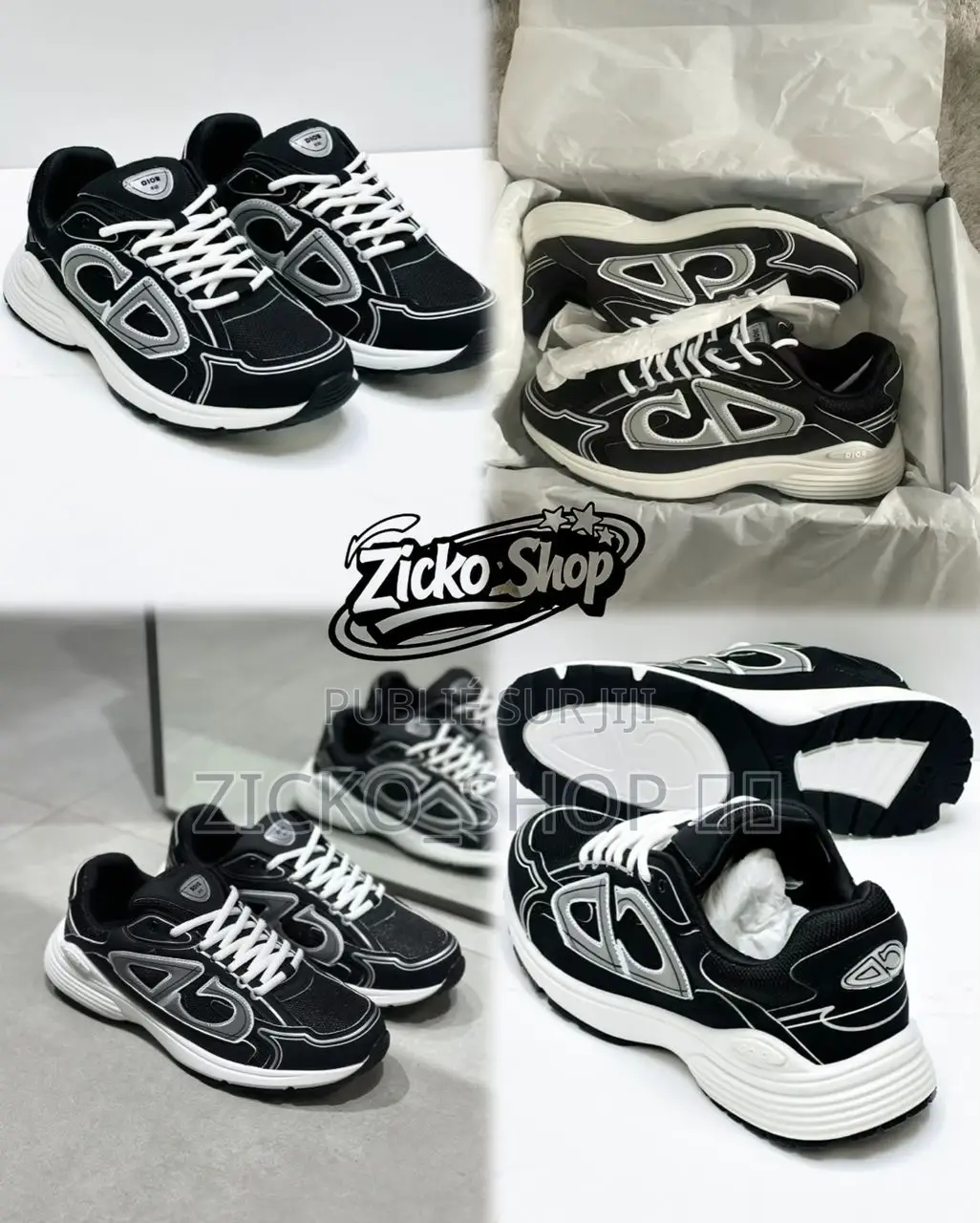 Sneakers Dior B30 — Élégance Puissance