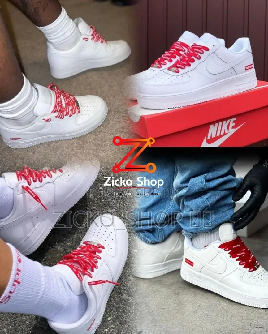Nike Air Force 1 X Supreme — Style Iconique