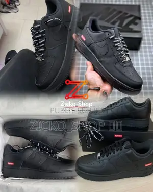 Nike Air Force 1 X Supreme — Style Iconique