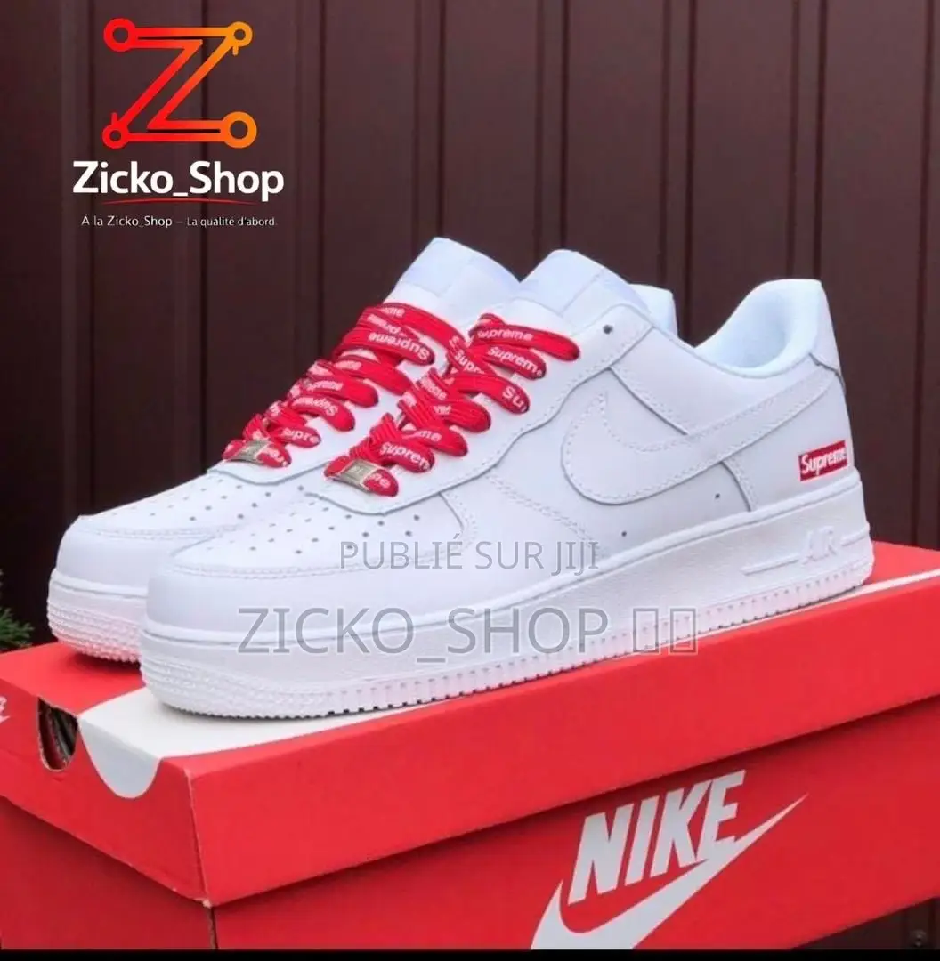 Nike Air Force 1 X Supreme — Style Iconique