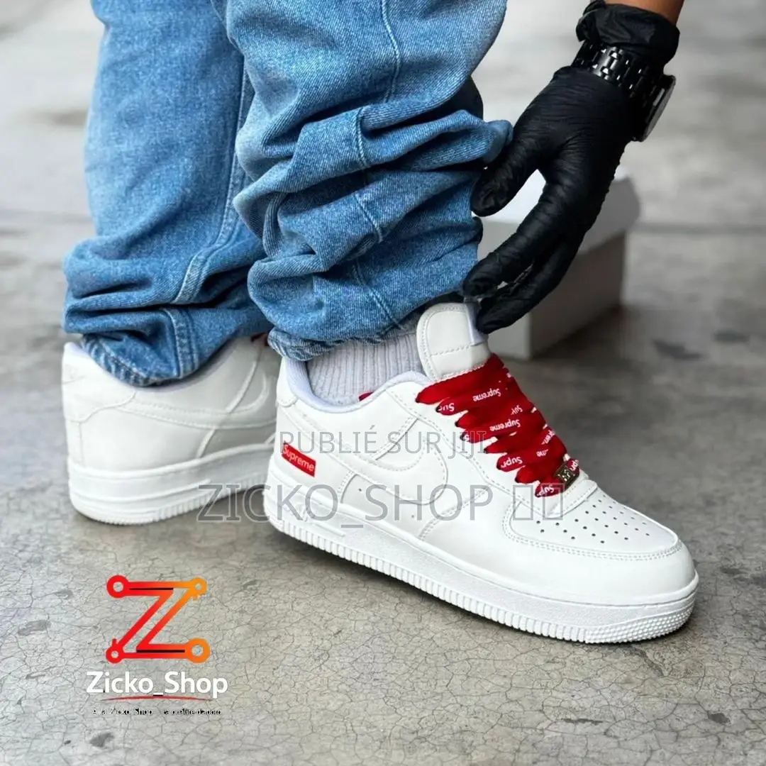 Nike Air Force 1 X Supreme — Style Iconique