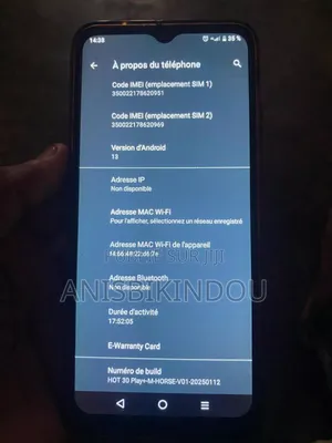 Nouveau Tecno Camon i Air 16 GB Blanc