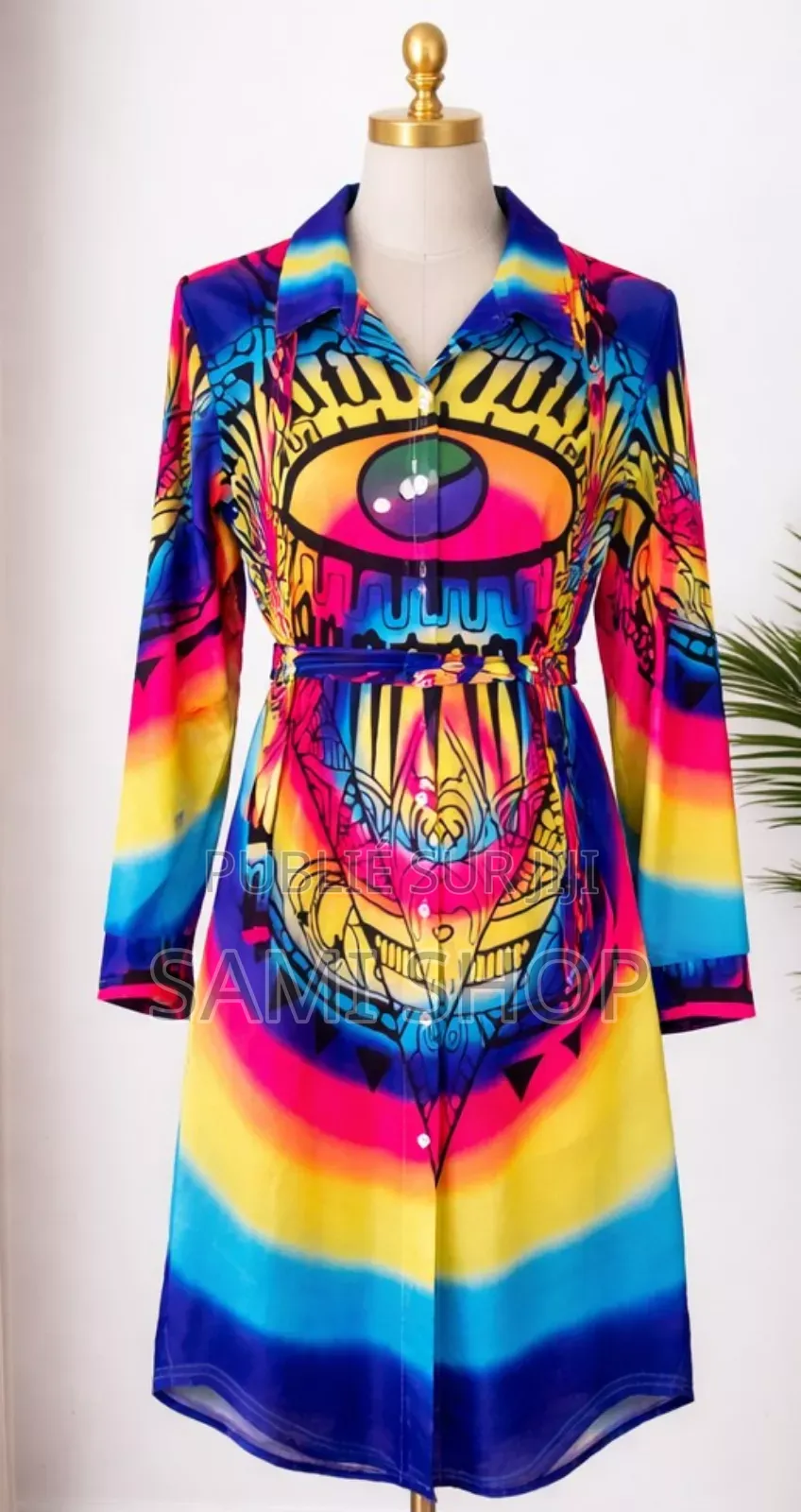 Robe Chemise Colorée