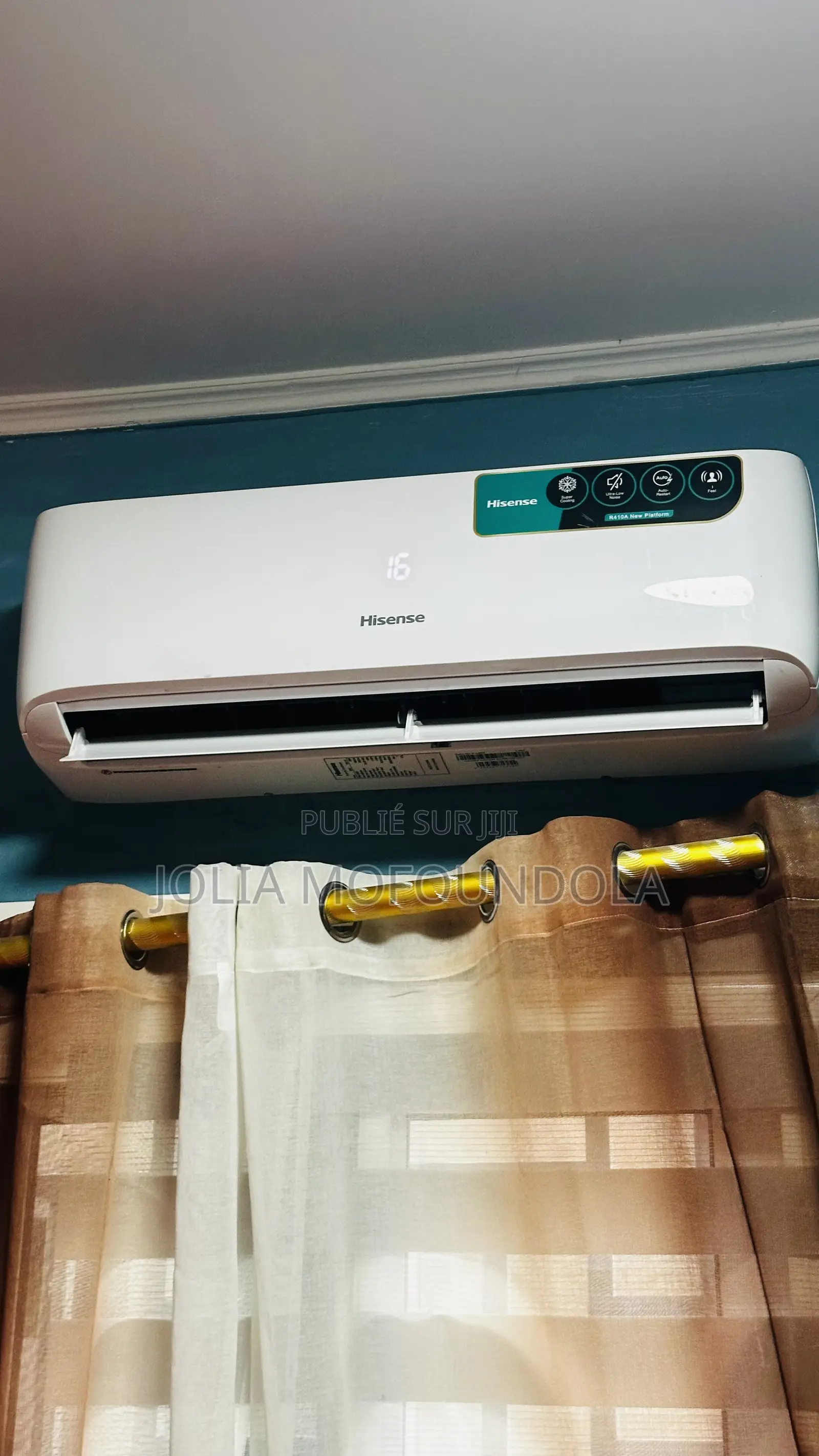 Climatiseur Hisense 0’75 Cheval Quasi Neuf 6mois D’Utilisation