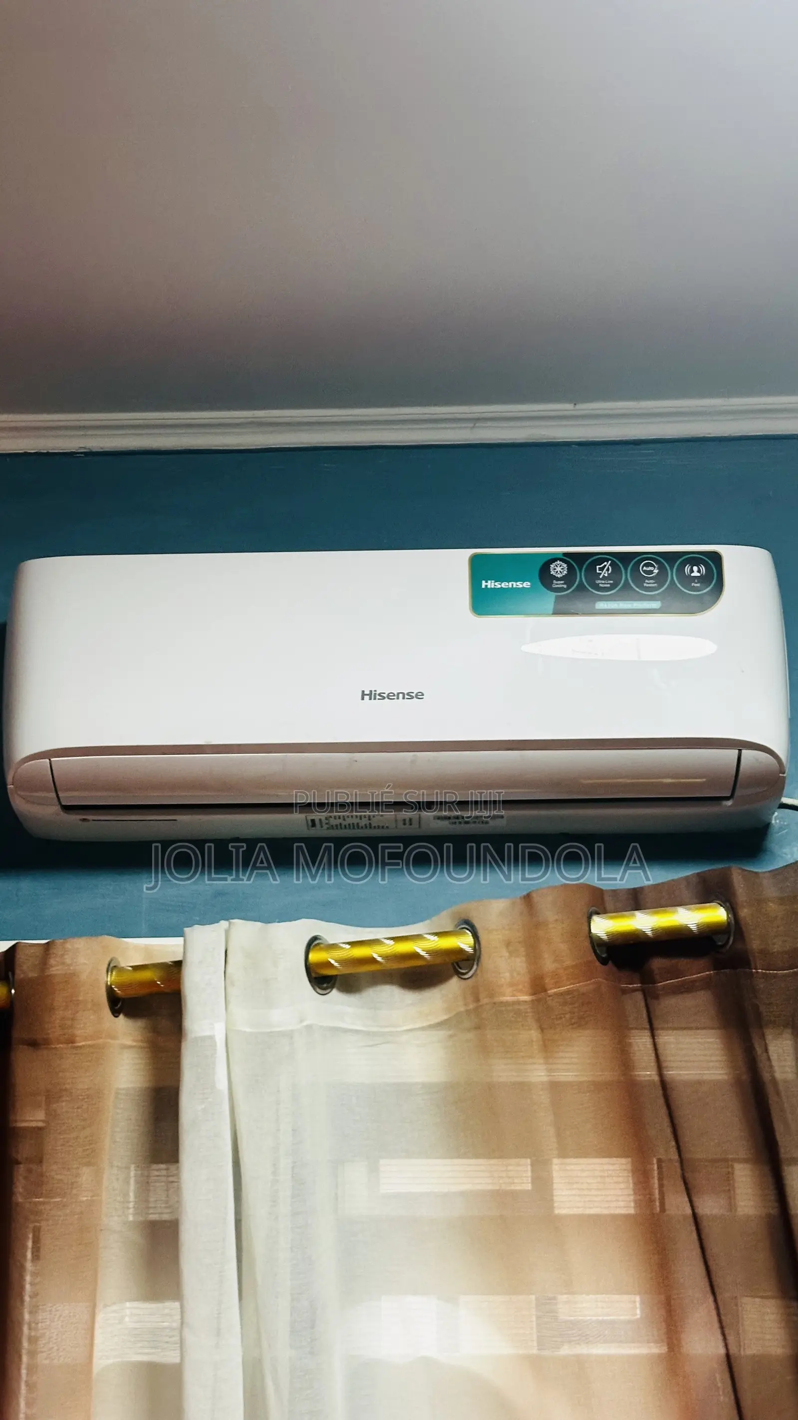 Climatiseur Hisense 0’75 Cheval Quasi Neuf 6mois D’Utilisation