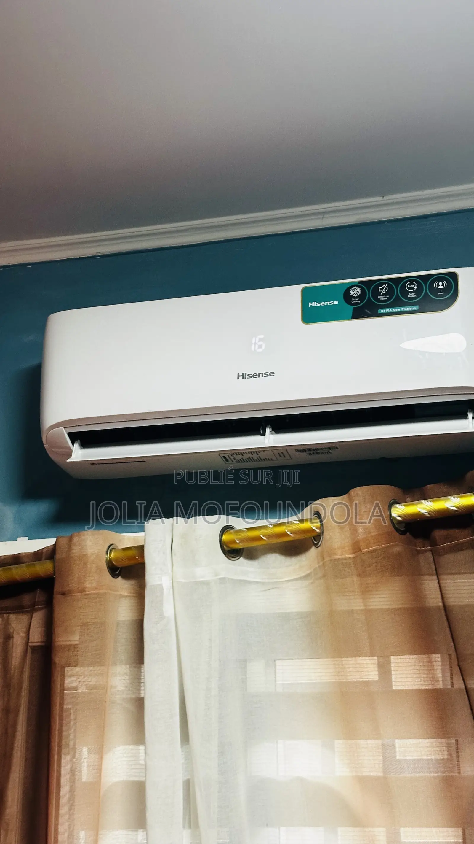 Climatiseur Hisense 0’75 Cheval Quasi Neuf 6mois D’Utilisation