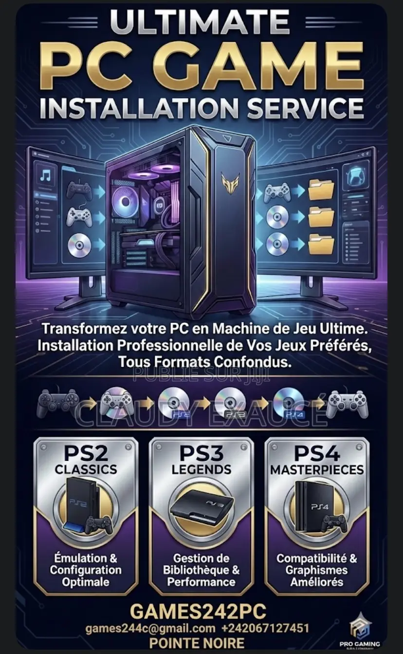 Installation Jeux Sur Pc