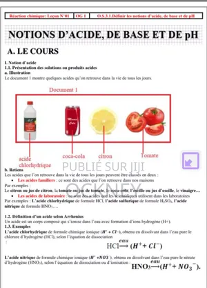 Livre Électronique Format PDF De Physique- Chimie