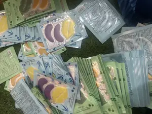 Masque Contour Yeux Et Lèvre