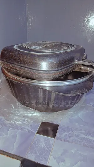 Poile Double Face Et Marmite Avec Couvercle en Verre Marque Dessinl