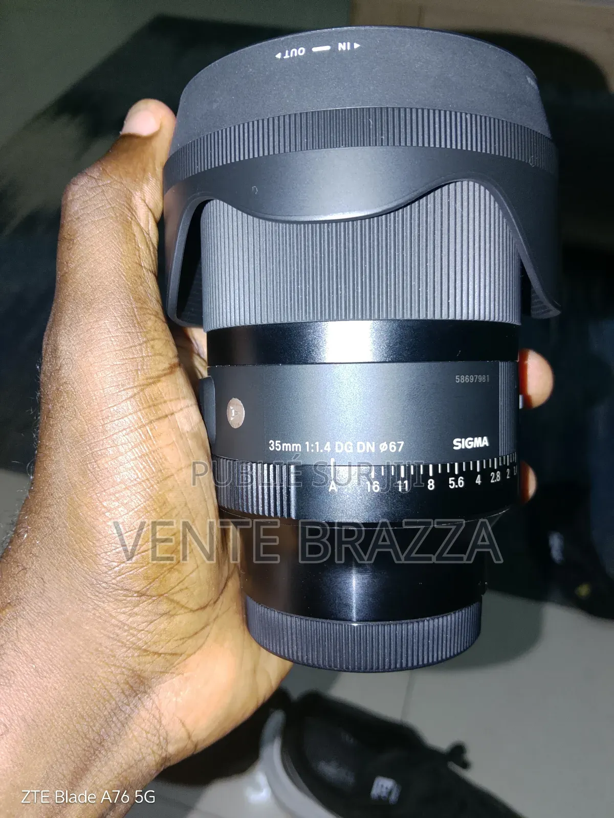 Objectif Sigma 35mm 1.4 (Neuf)