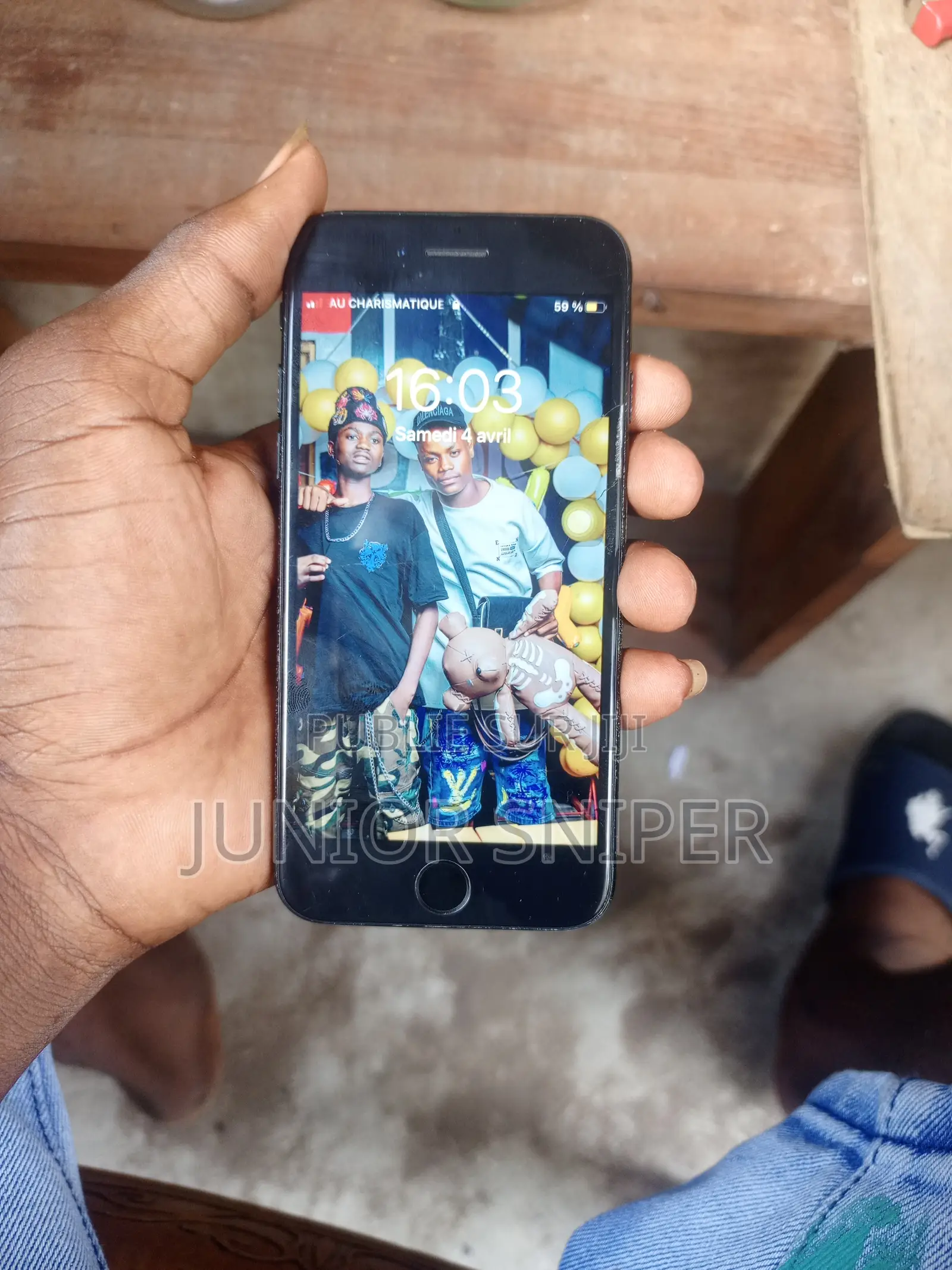 Nouveau Apple iPhone 7 128 GB Noir