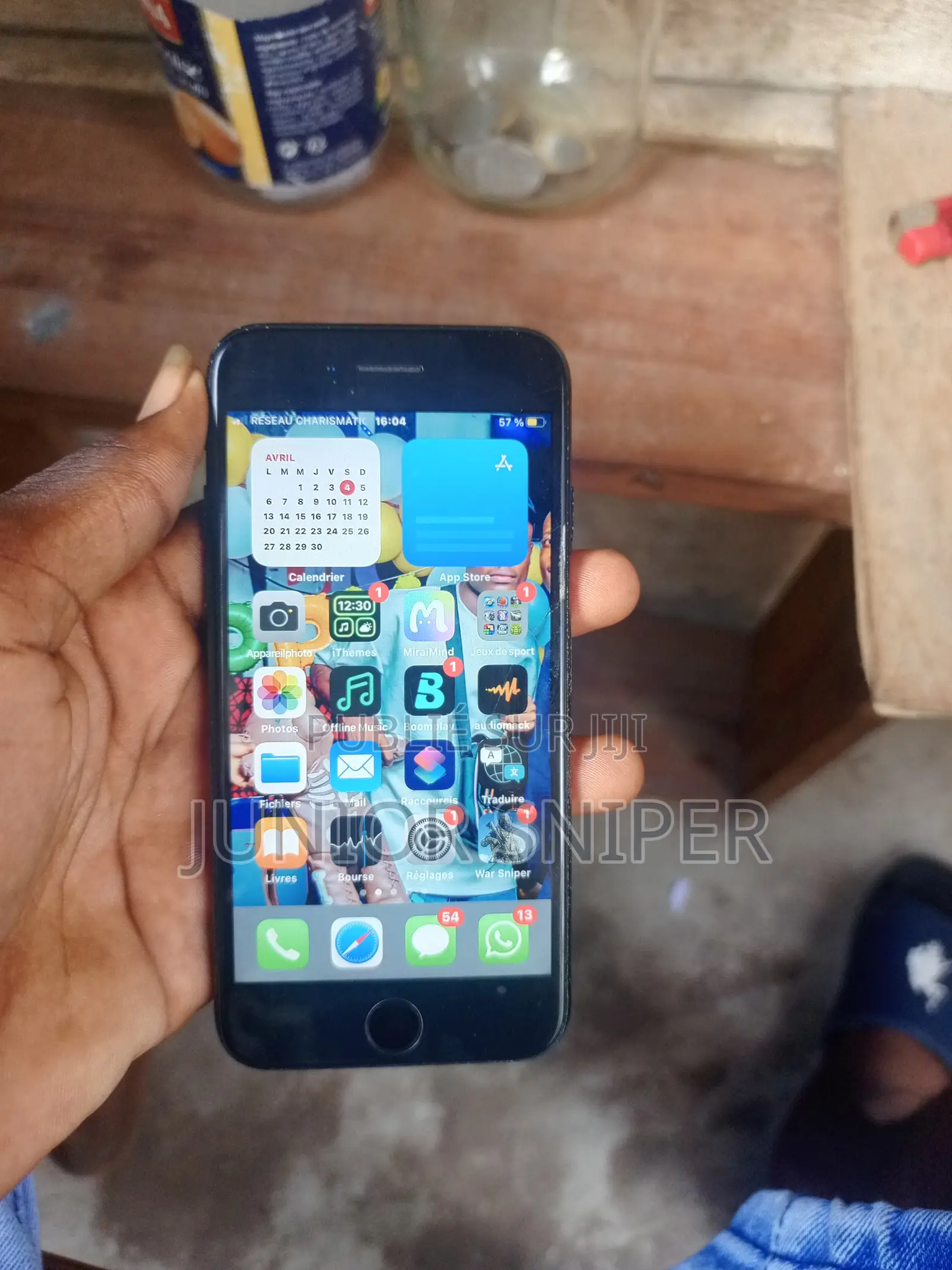 Nouveau Apple iPhone 7 128 GB Noir