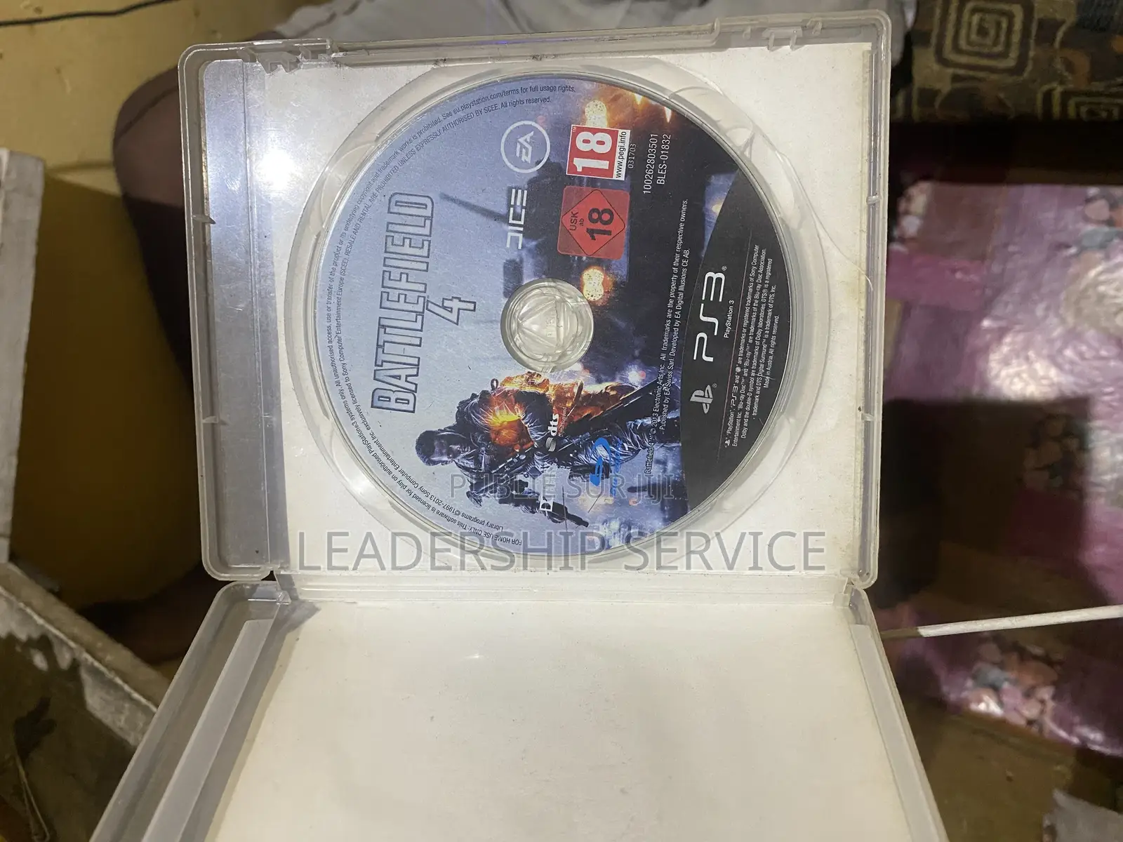 Cd Ps3 a Vendre Batelfield 4