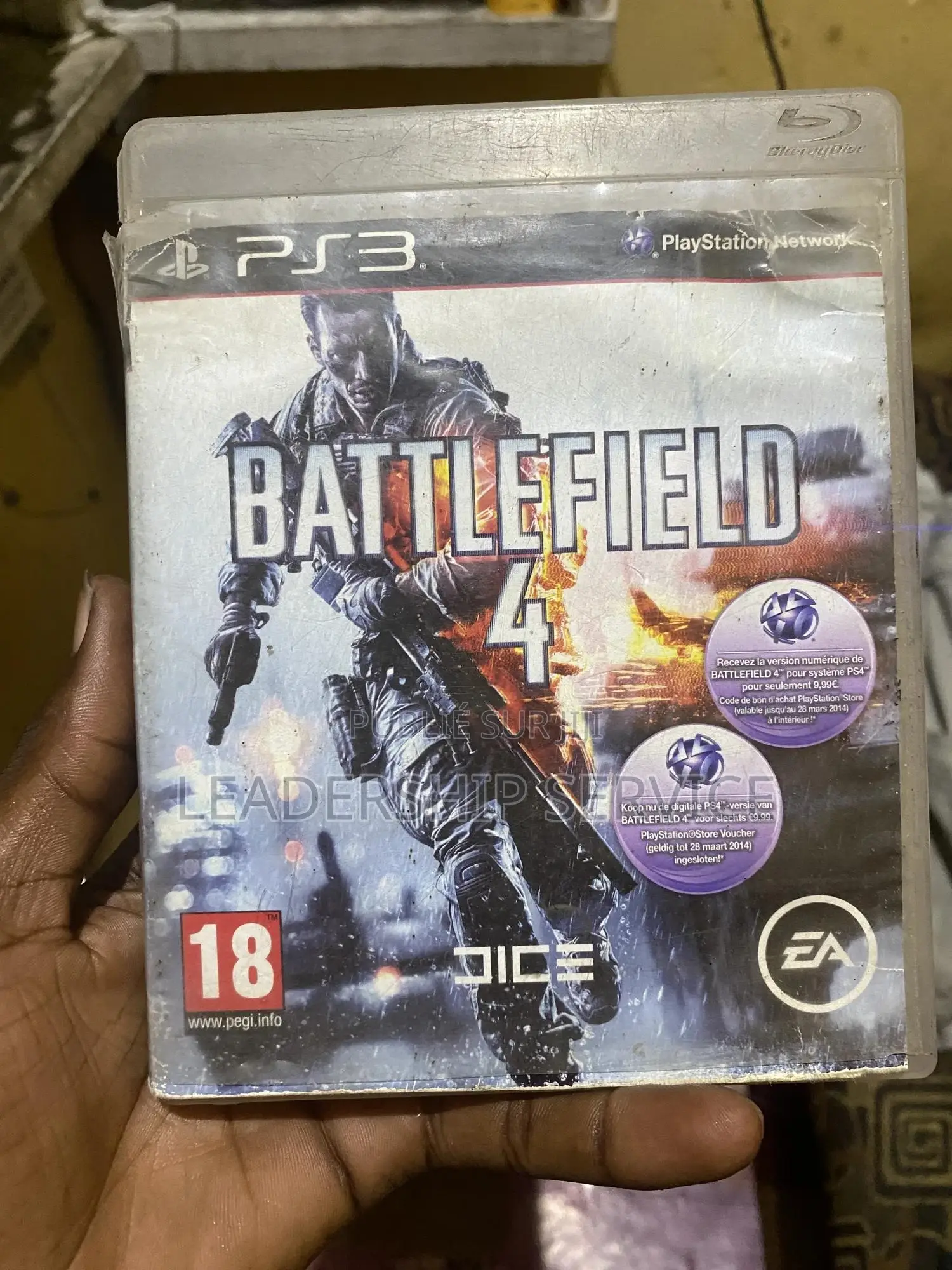 Cd Ps3 a Vendre Batelfield 4