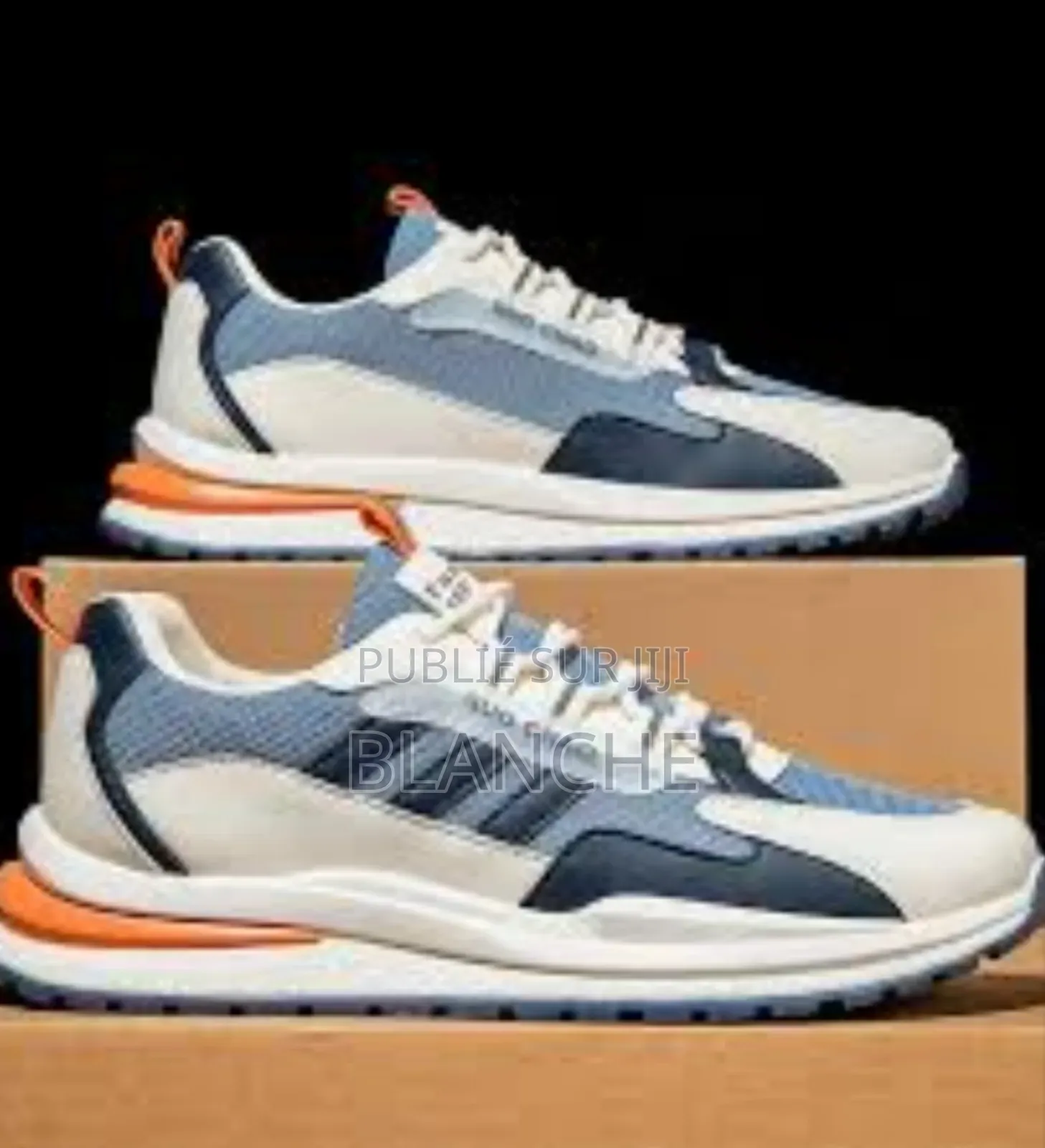 Basket en Cuir À Semelle Souple Pour Un Usage Relaxant Au Prix Promo