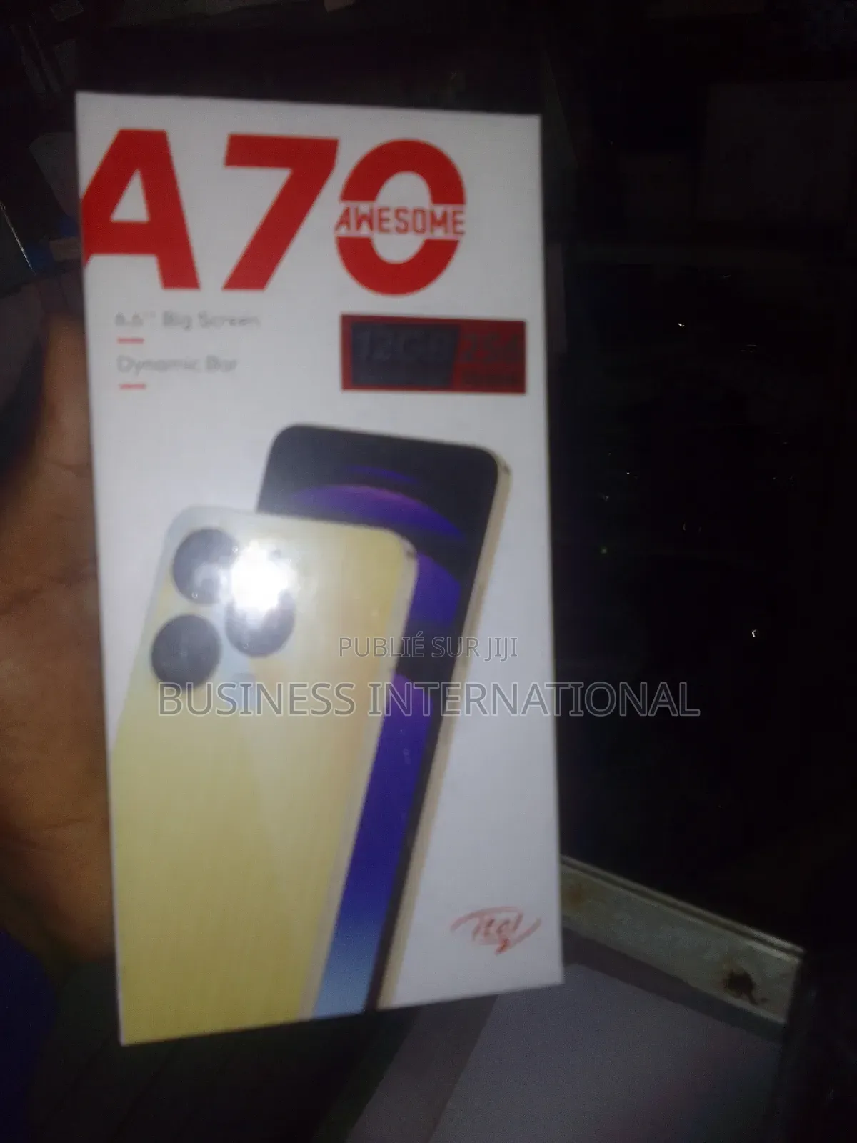 Nouveau Itel A70 256 GB Argenté