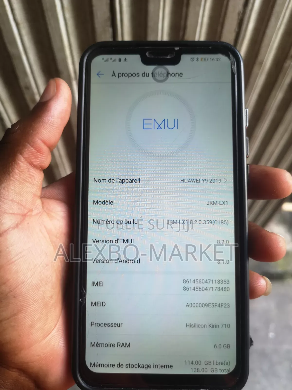 Huawei Y9 2019 Dual SIM 128 GB Noir