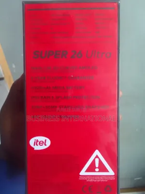 Nouveau Itel S26 Ultra 256 GB Noir