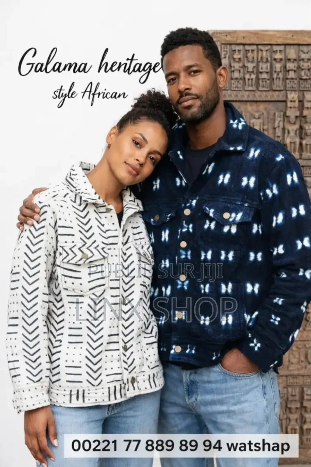 Des Vestes Sur Mesure À Base De Bogolan