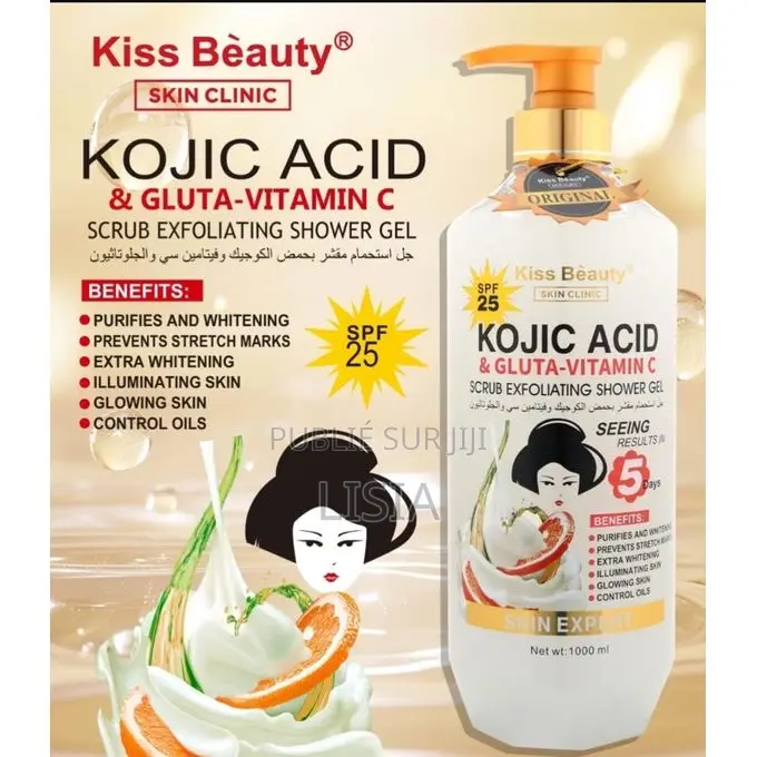 Gel Douche Exfoliant Et Hydratant