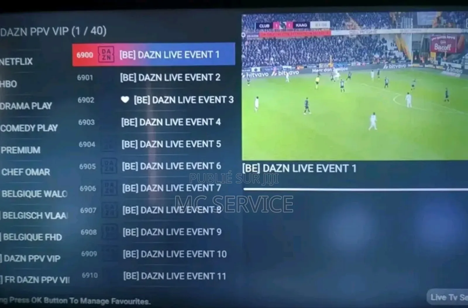 Abonnements Et Réabonnement Iptv