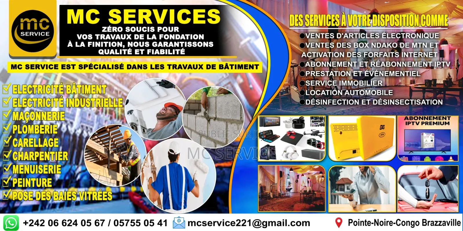 Pour Vos Travaux en Bâtiment