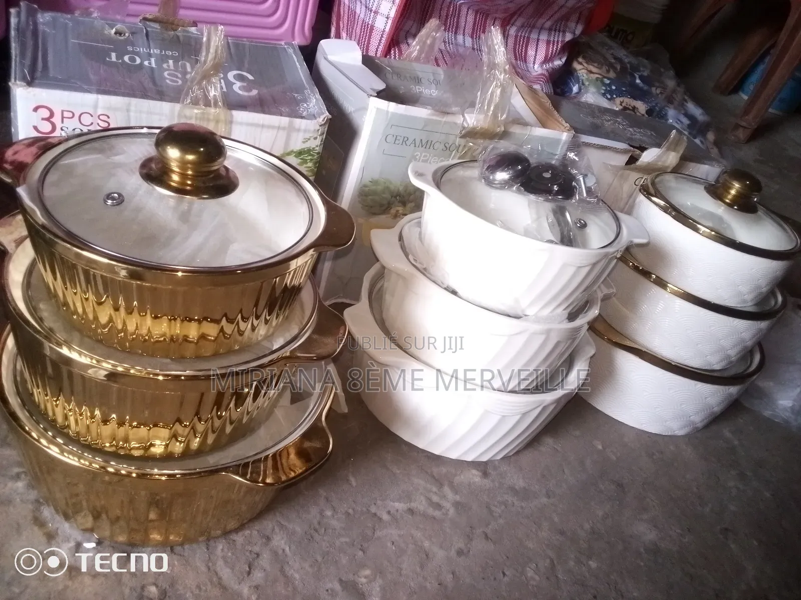 Bols Assiettes en Porcelaine