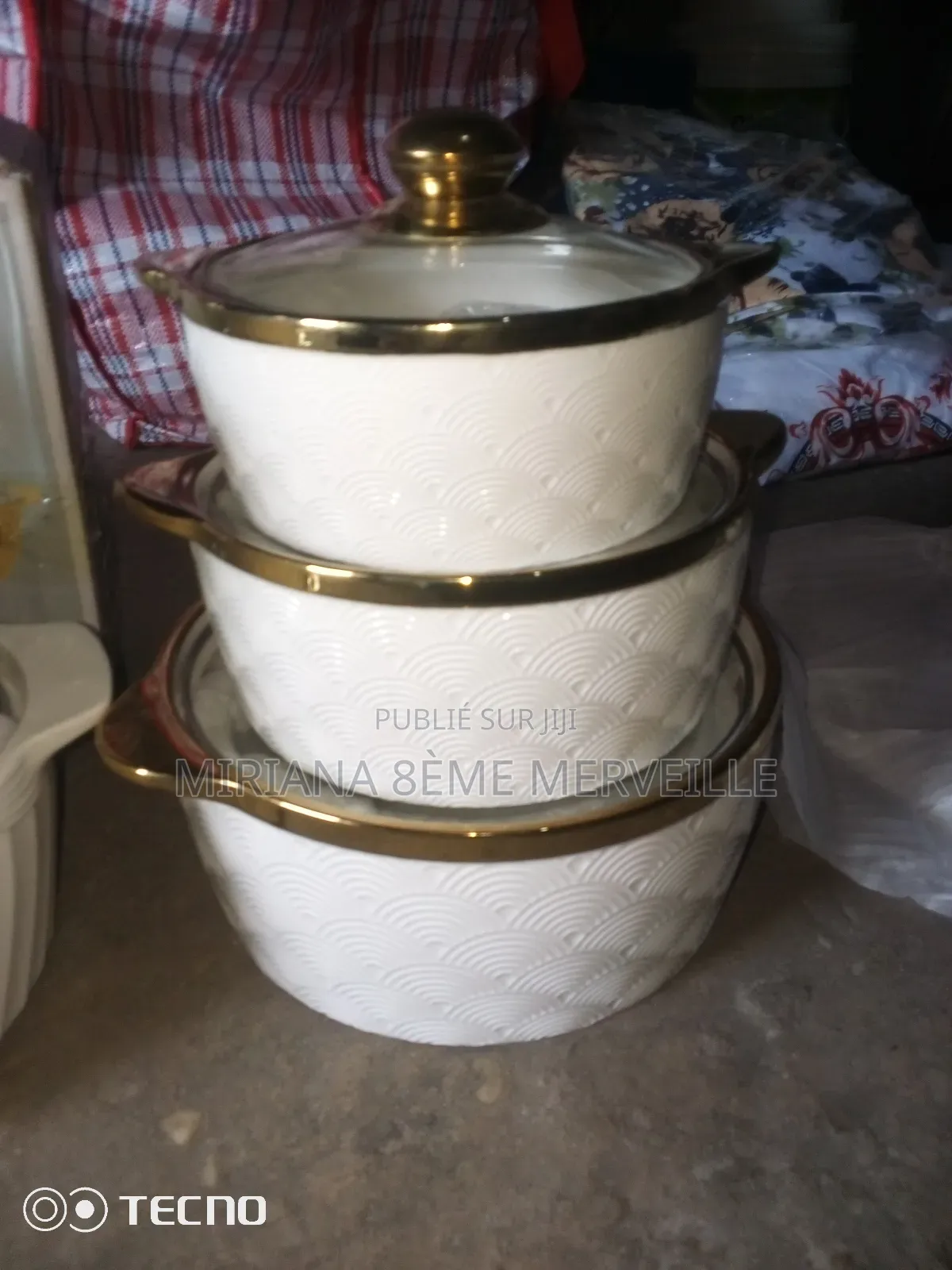 Bols Assiettes en Porcelaine