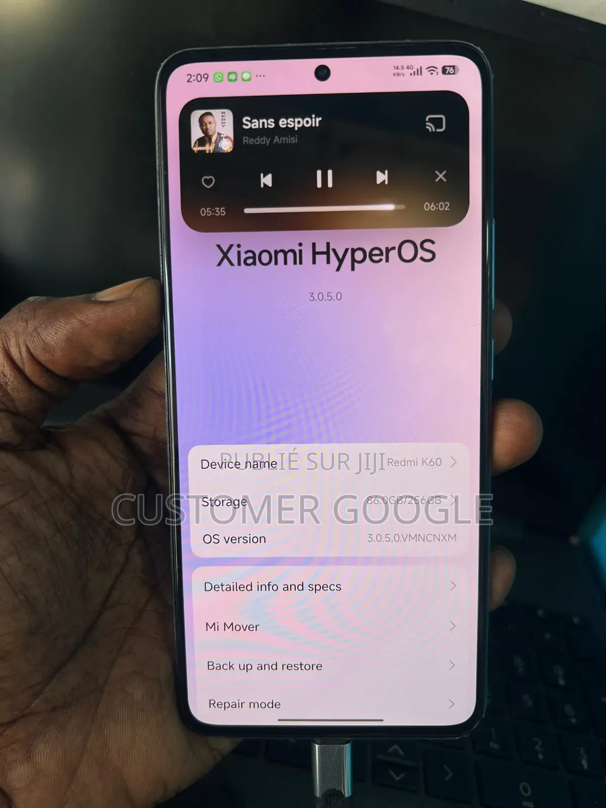 Xiaomi Redmi K60 256 GB Autre