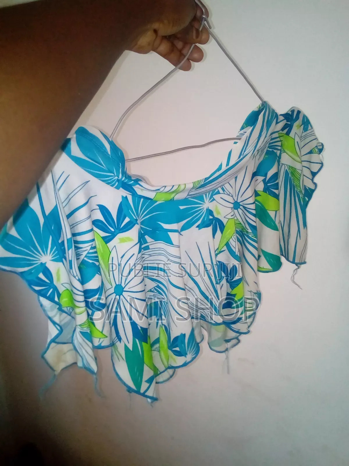 Mini Jupe Culotte Tropical (Piscine, Plage )