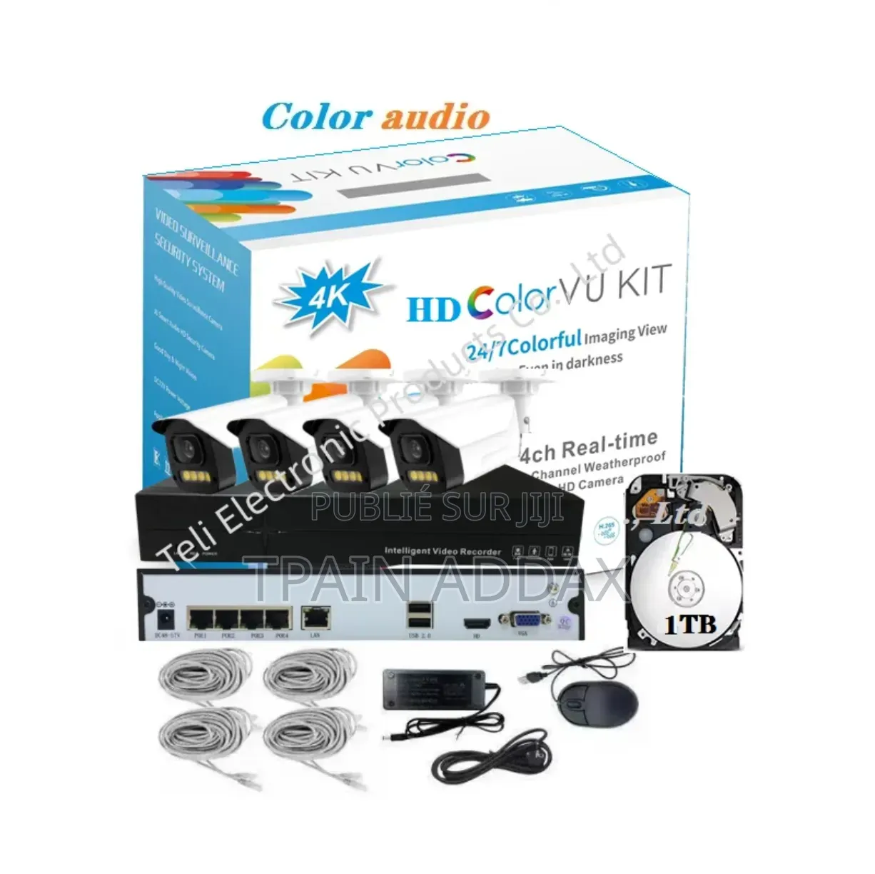 Caméras De Surveillance Ip Poe