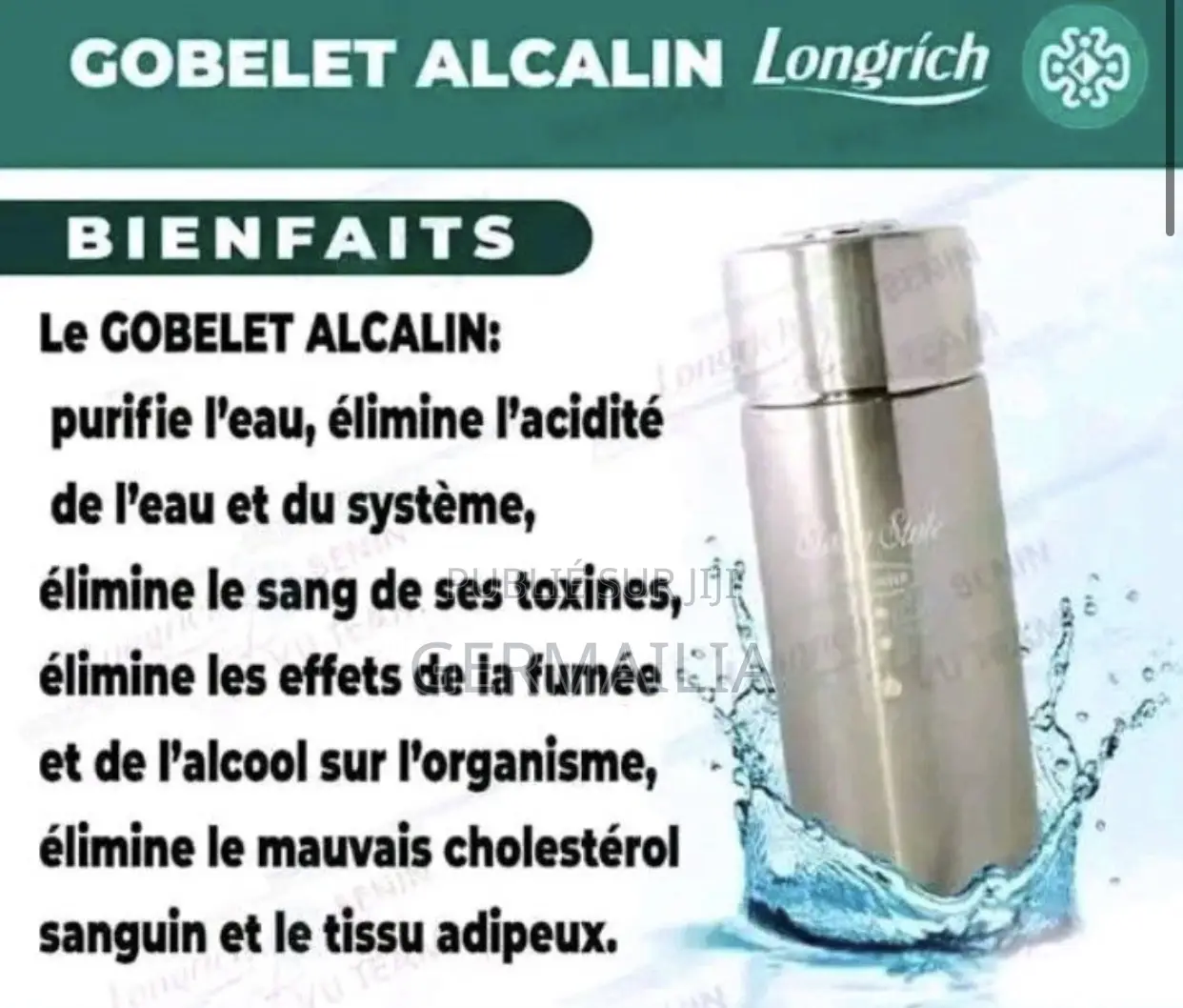 Gobelet Alcalin