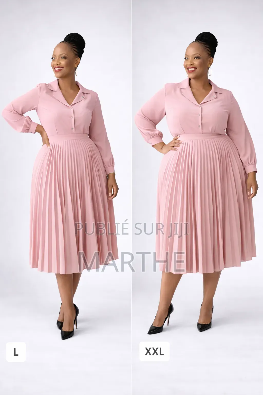 Ensemble Jupe Plissée