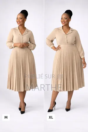 Ensemble Jupe Plissée