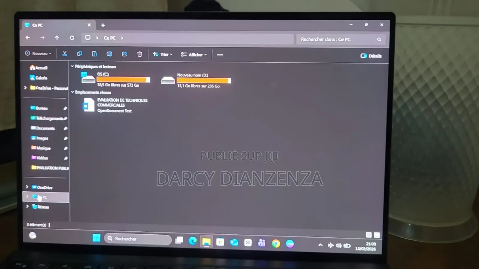 Ordinateur portable Dell XPS M1210 16GB Intel Core i7 SSD 1T